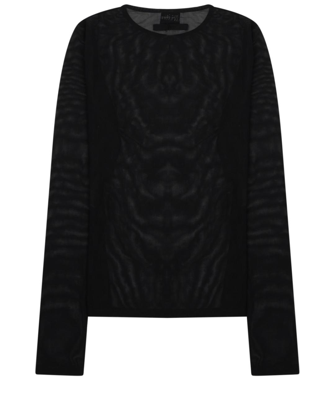 JEAN PAUL GAULTIER Черная полиамидовая блузы, фото 2