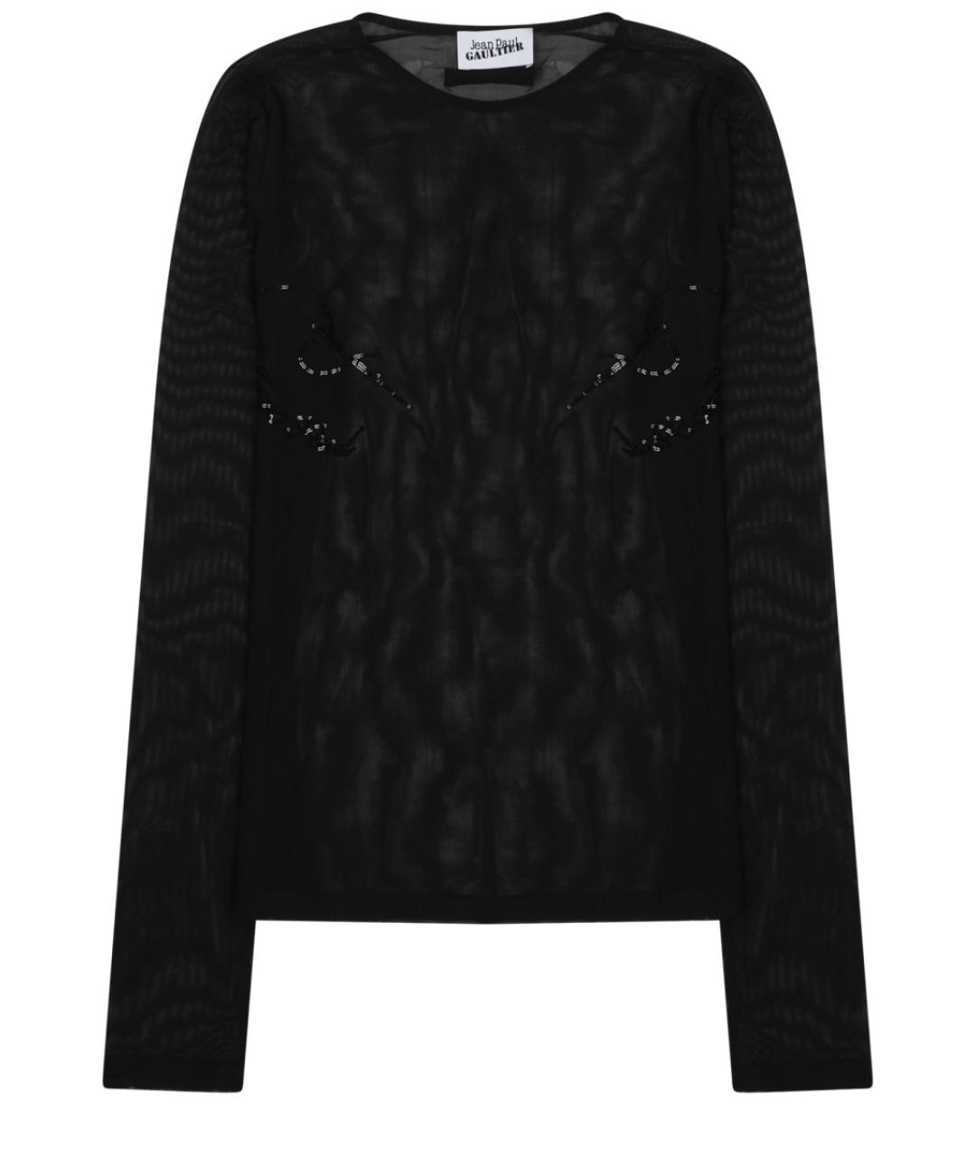 JEAN PAUL GAULTIER Черная полиамидовая блузы, фото 1