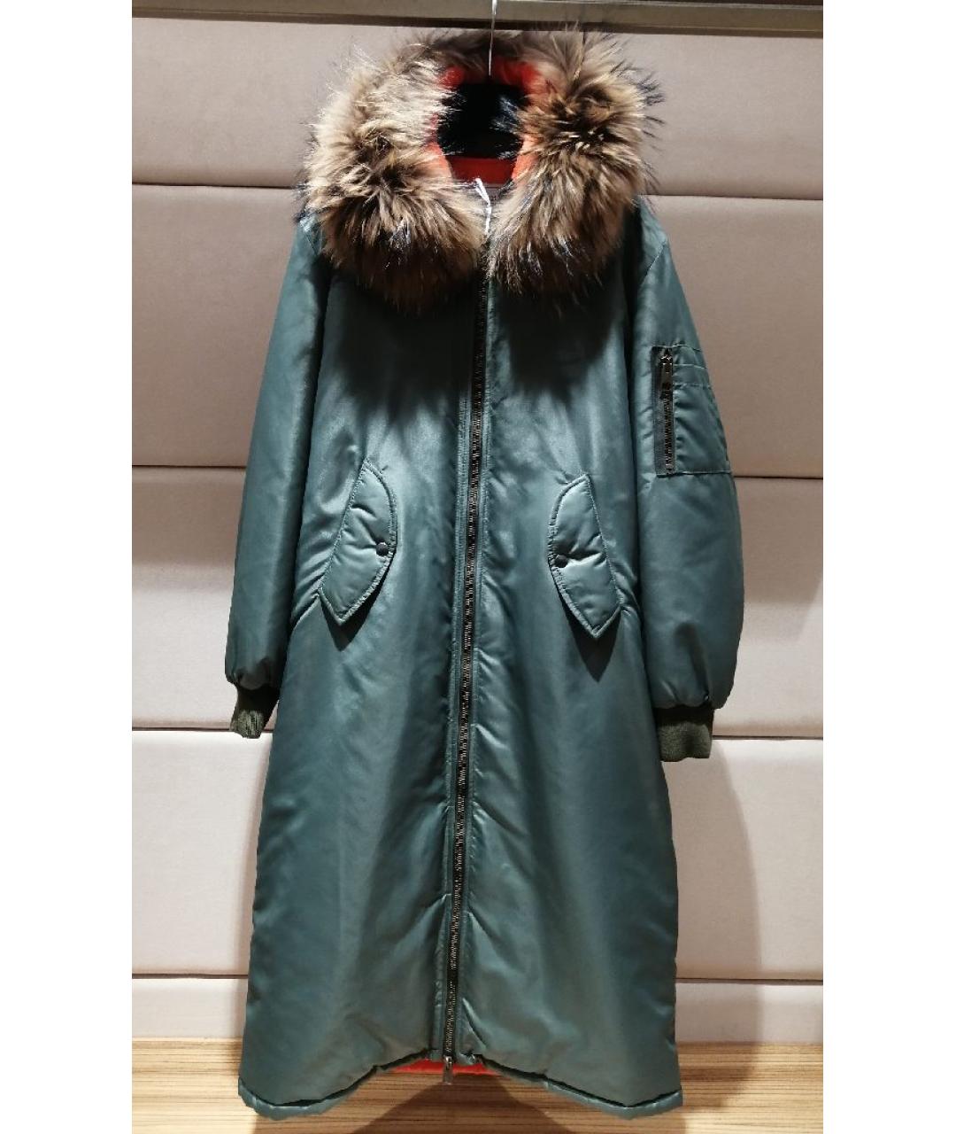 FORTE COUTURE Зеленые пальто, фото 3