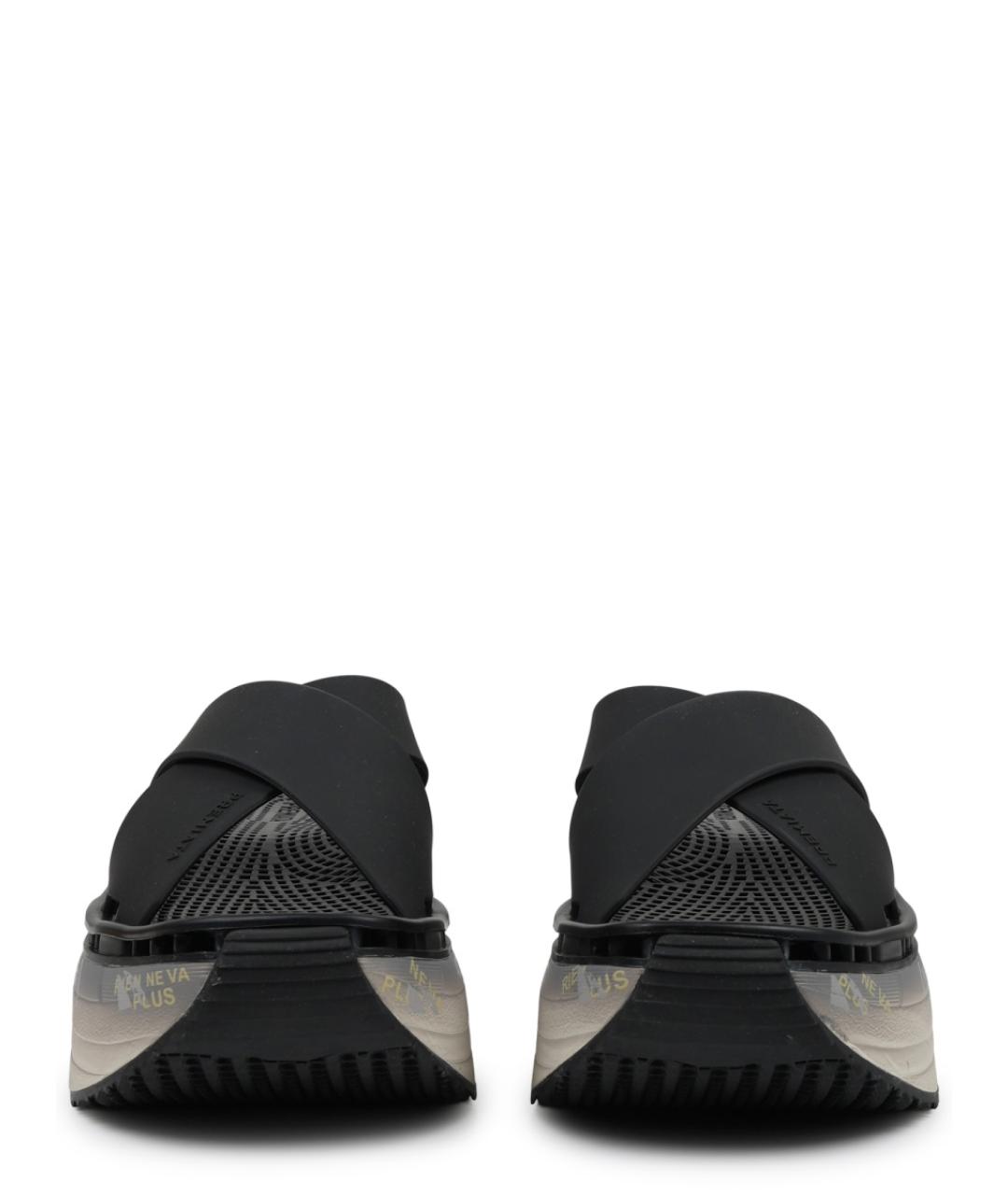 PREMIATA Черные синтетические сабо, фото 3