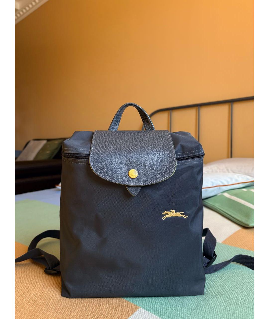 LONGCHAMP Темно-синий рюкзак, фото 5