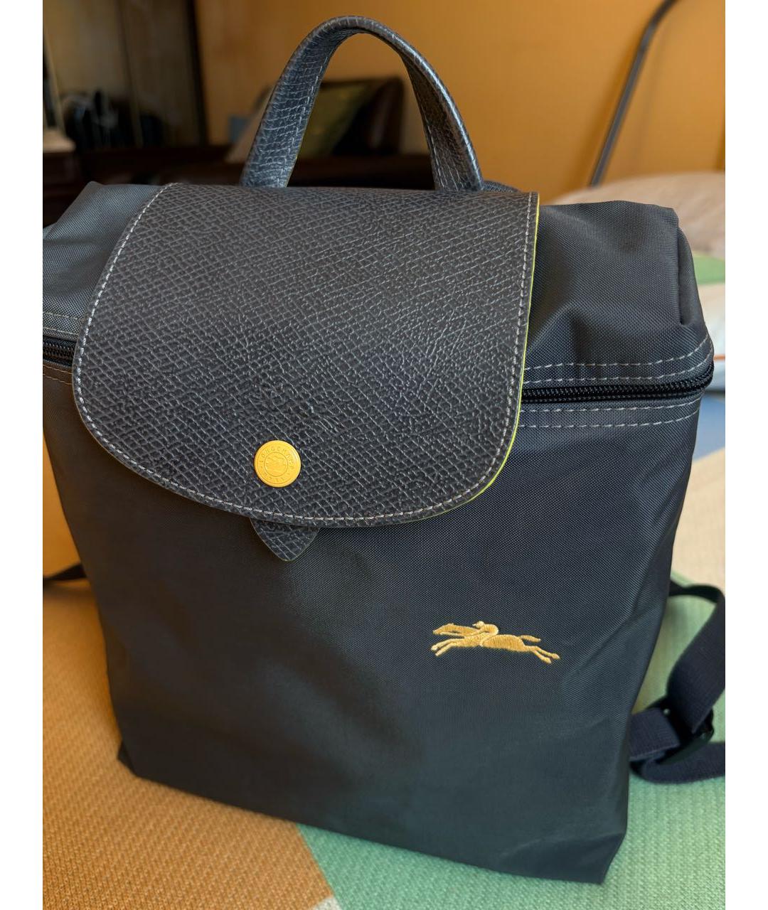 LONGCHAMP Темно-синий рюкзак, фото 2