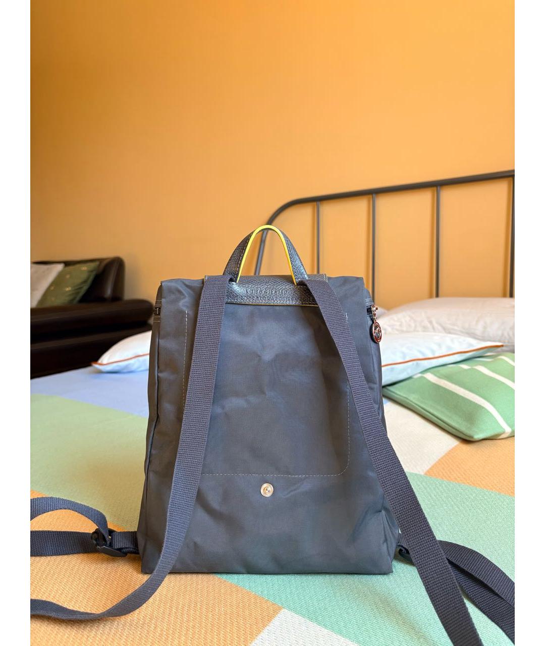 LONGCHAMP Темно-синий рюкзак, фото 3