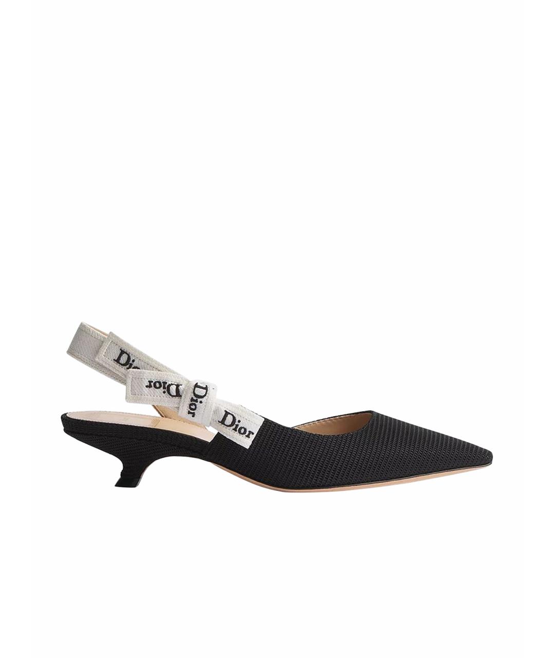 CHRISTIAN DIOR Черные туфли, фото 1