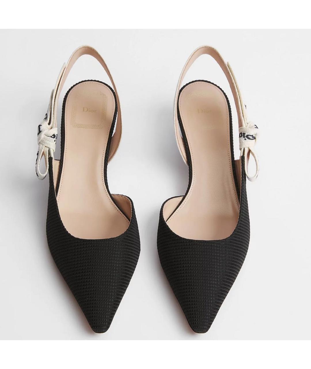 CHRISTIAN DIOR Черные туфли, фото 2