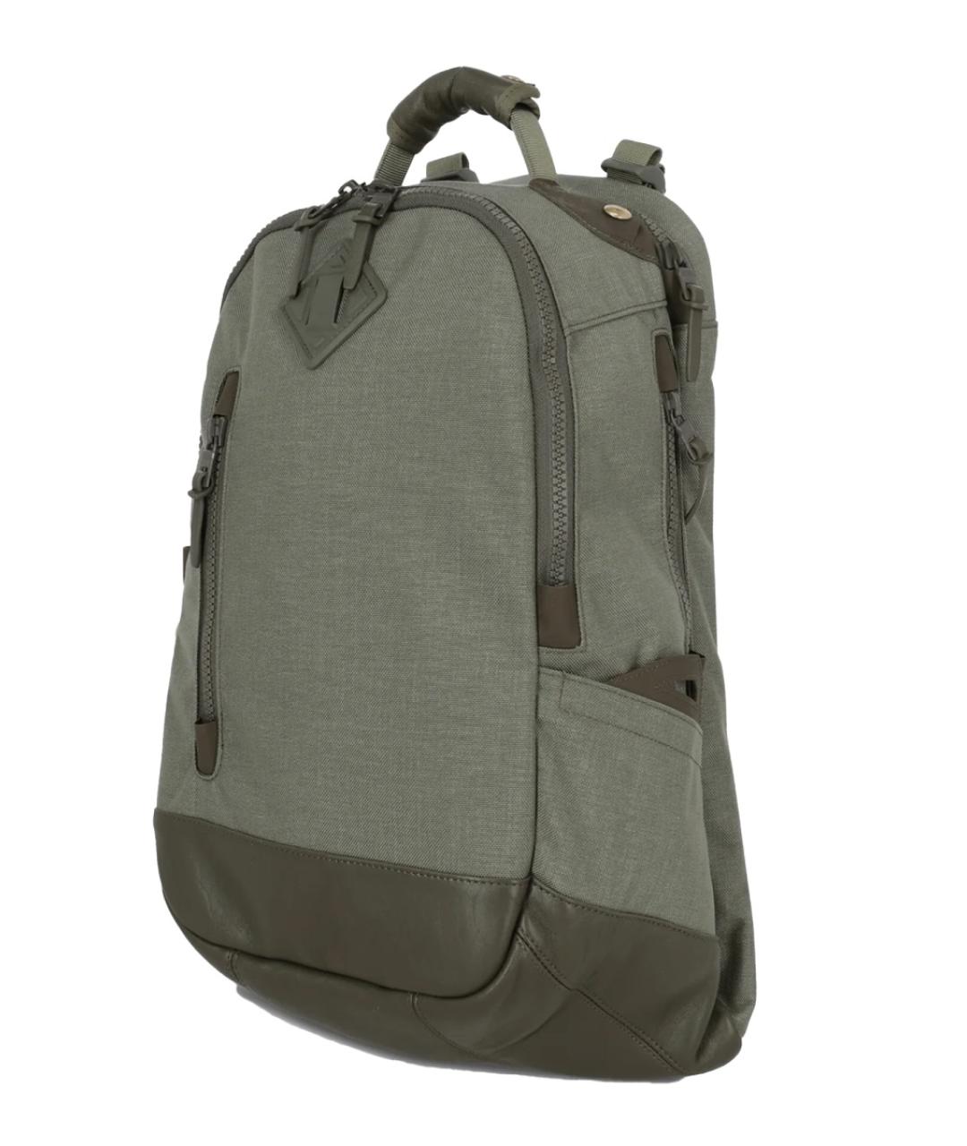 VISVIM Зеленый синтетический рюкзак, фото 3