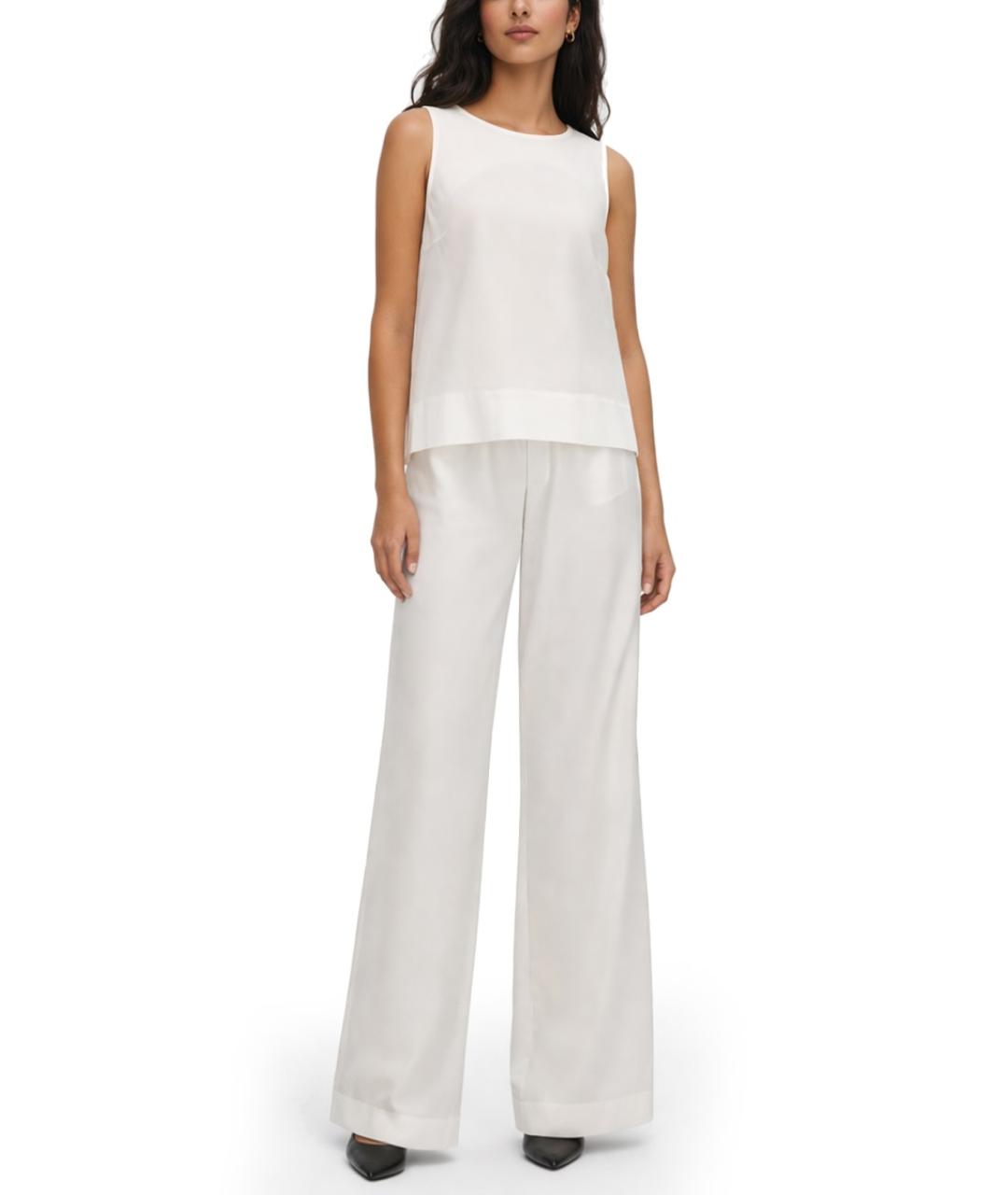 HERNO Белая хлопковая блузы, фото 2