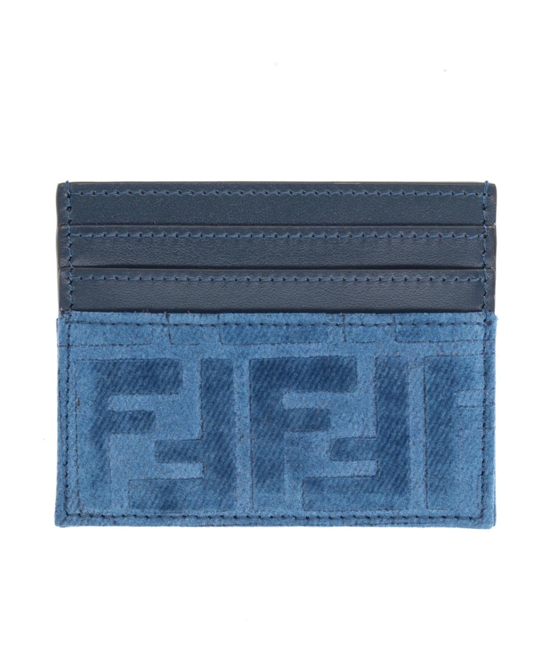 FENDI Синий кардхолдер, фото 1