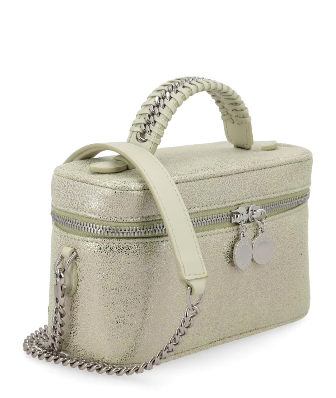 STELLA MCCARTNEY Серебряная сумка через плечо из искусственной кожи, фото 3