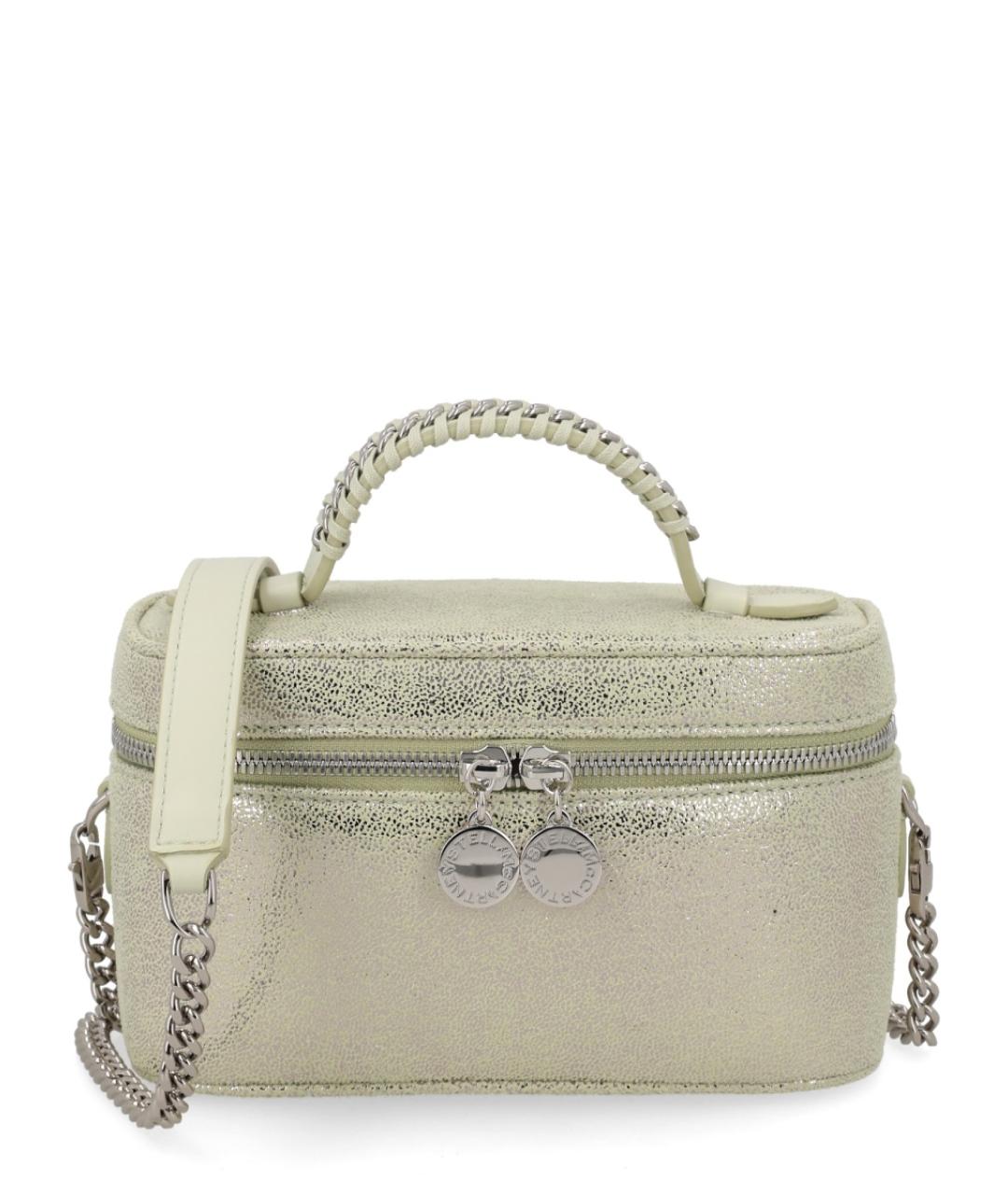 STELLA MCCARTNEY Серебряная сумка через плечо из искусственной кожи, фото 1