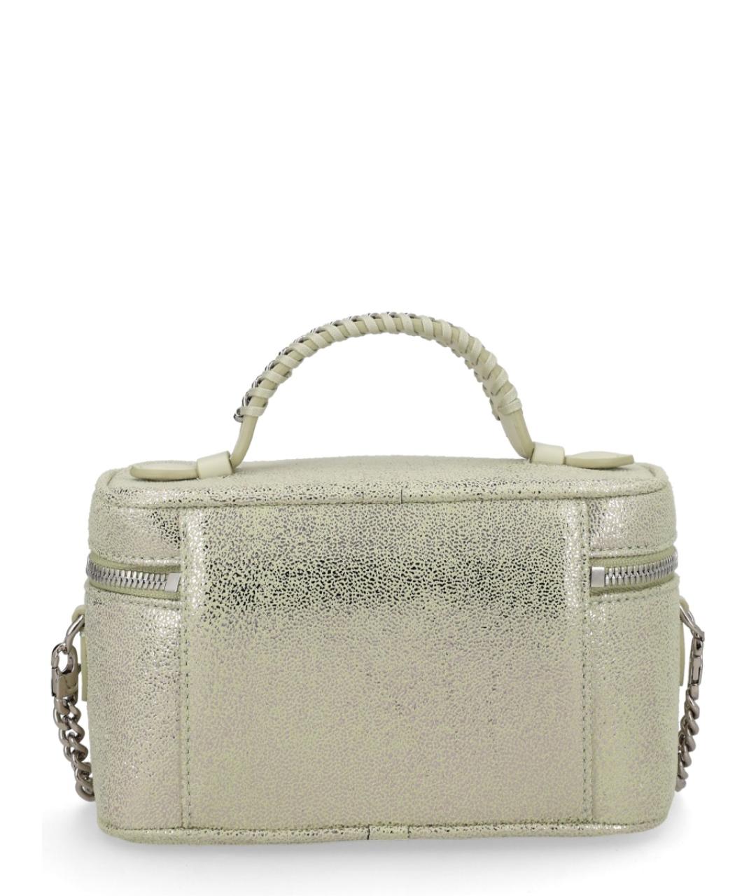 STELLA MCCARTNEY Серебряная сумка через плечо из искусственной кожи, фото 2
