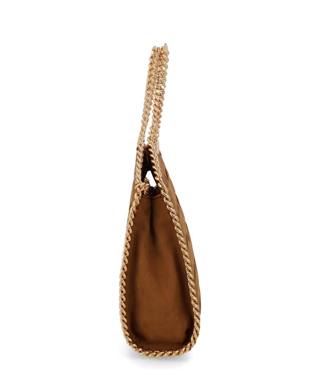 STELLA MCCARTNEY Коричневая сумка тоут из искусственной кожи, фото 3