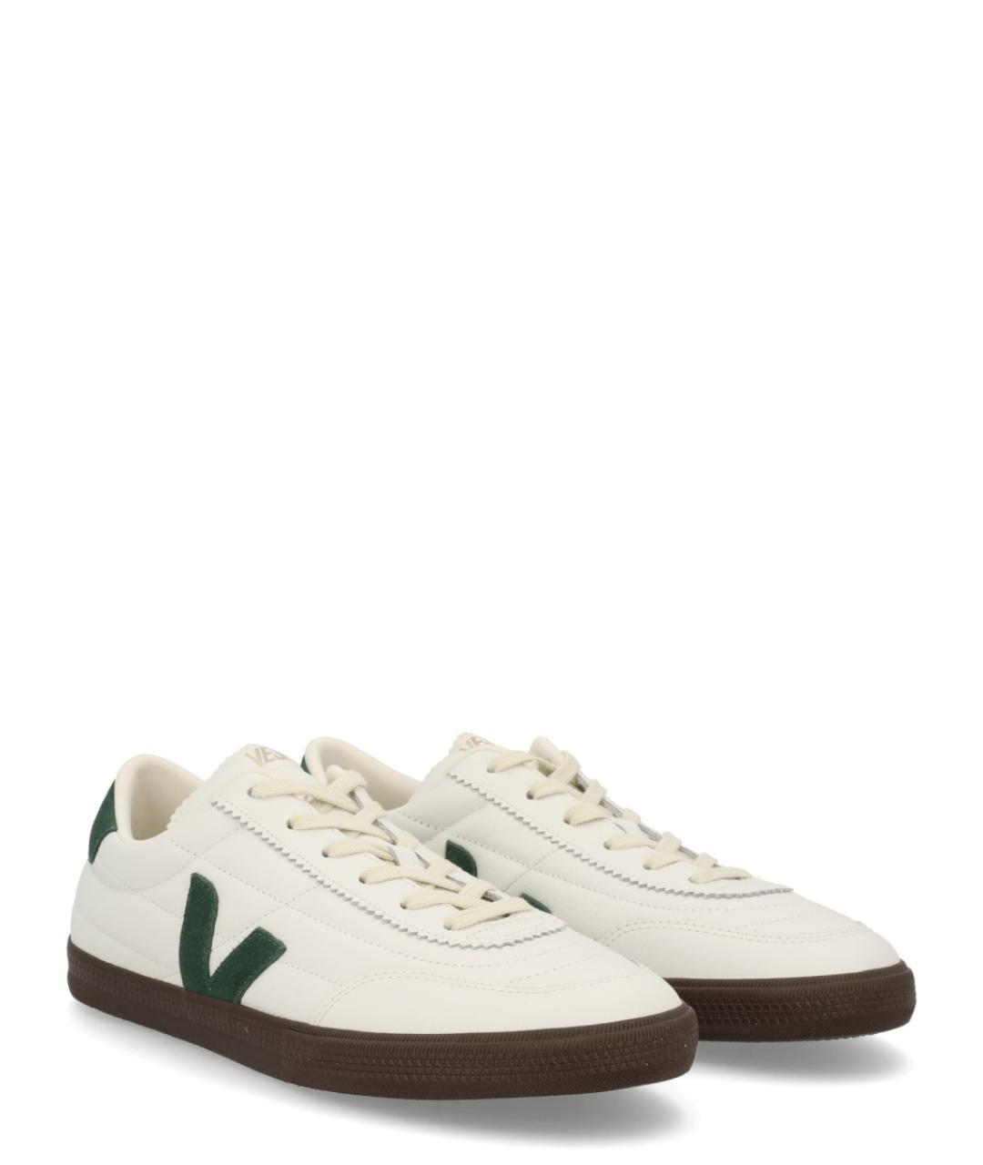 VEJA Белые кожаные низкие кроссовки / кеды, фото 3