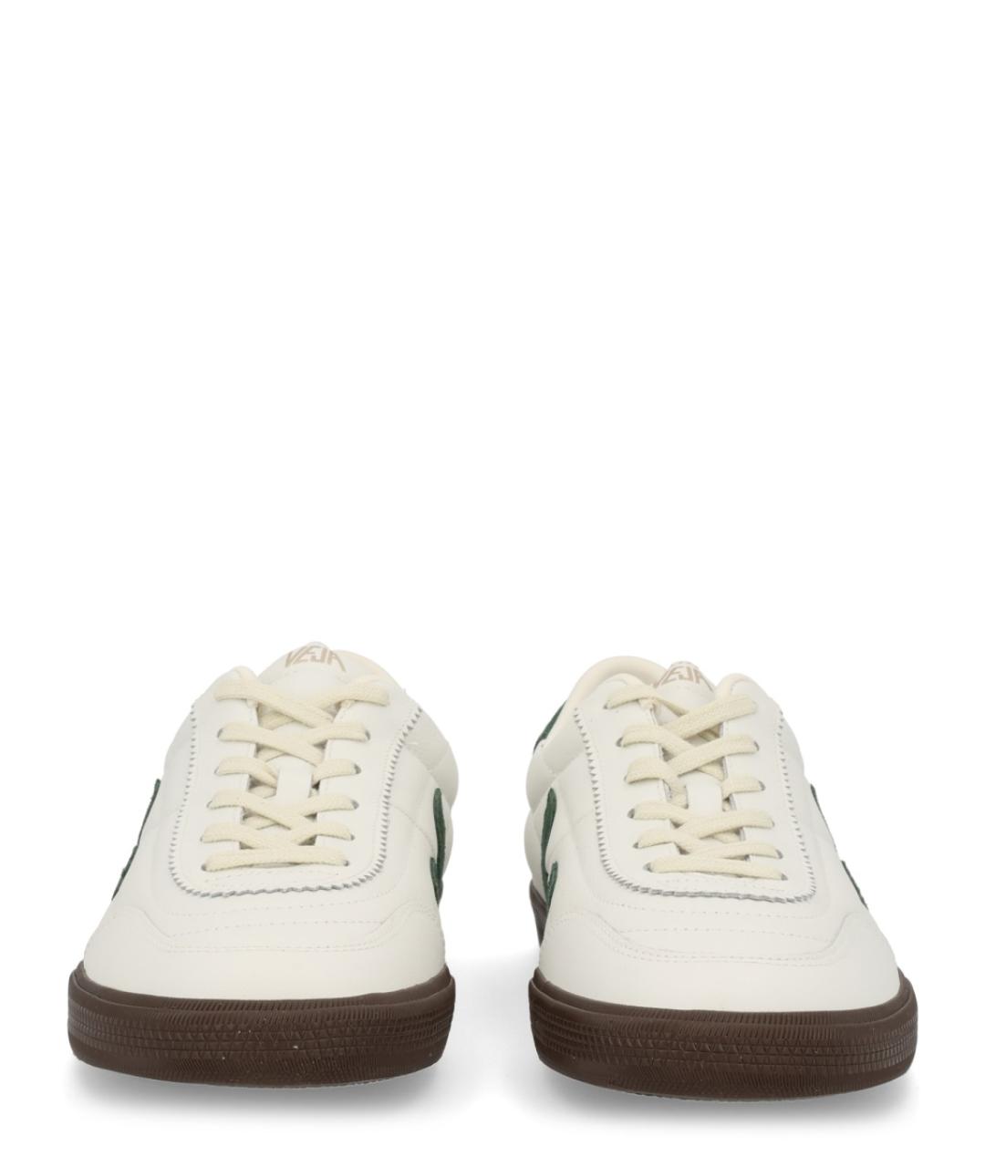 VEJA Белые кожаные низкие кроссовки / кеды, фото 5