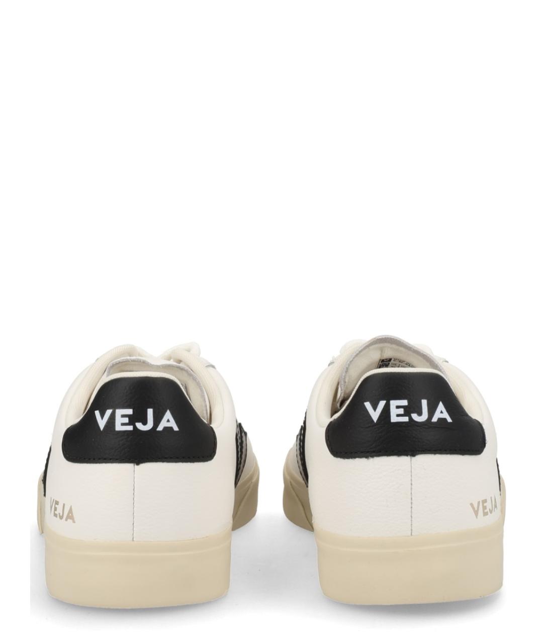VEJA Белые кожаные низкие кроссовки / кеды, фото 4