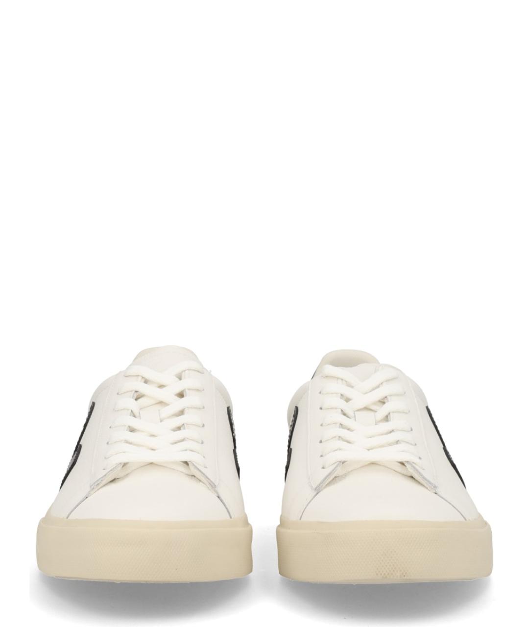 VEJA Белые кожаные низкие кроссовки / кеды, фото 3