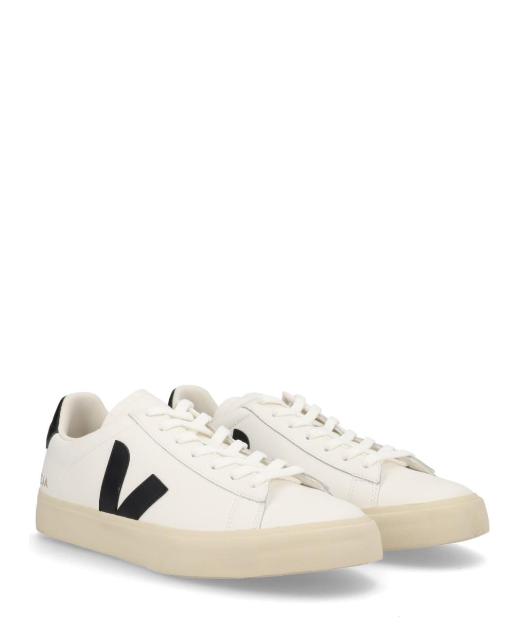 VEJA Белые кожаные низкие кроссовки / кеды, фото 2