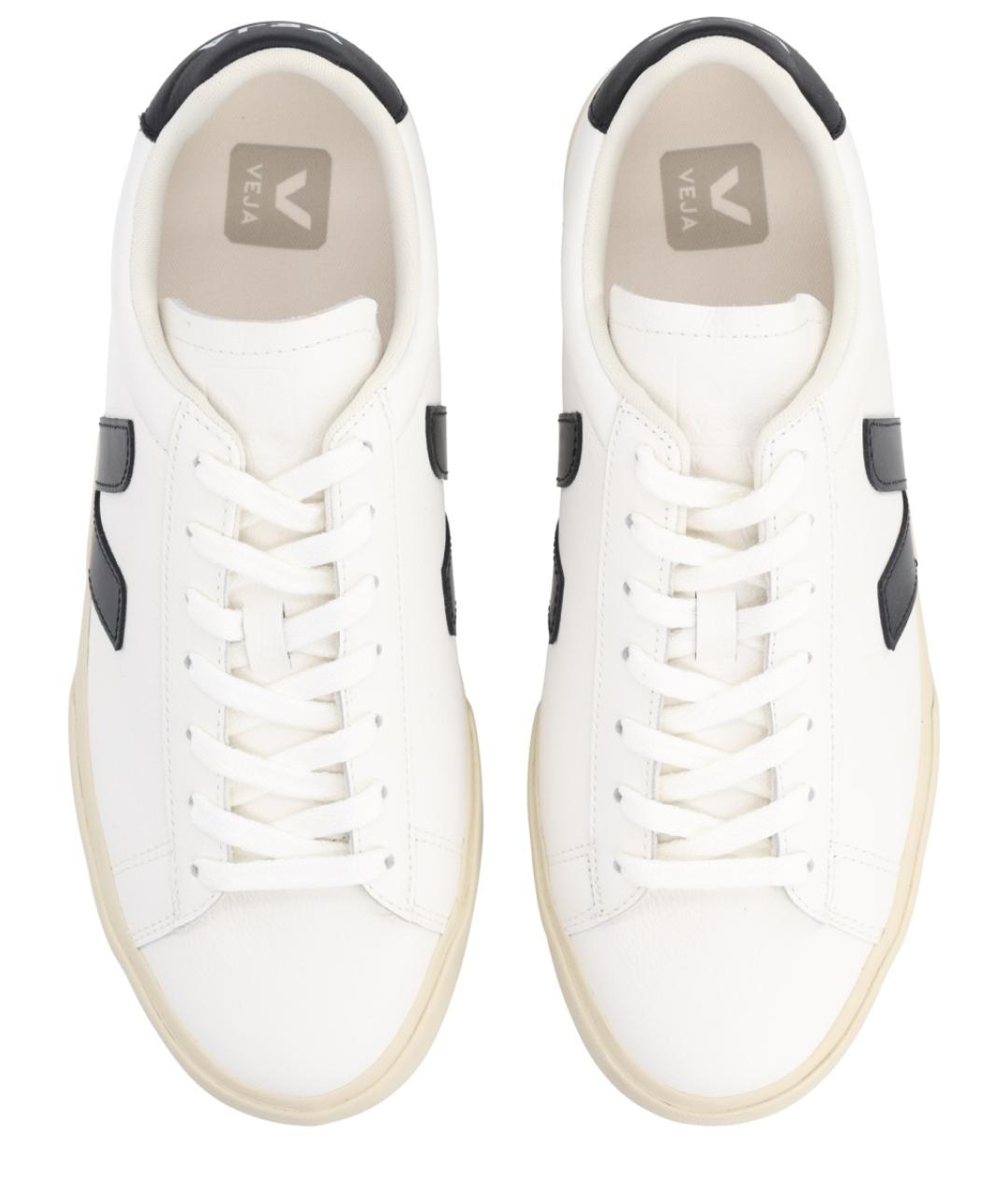 VEJA Белые кожаные низкие кроссовки / кеды, фото 6