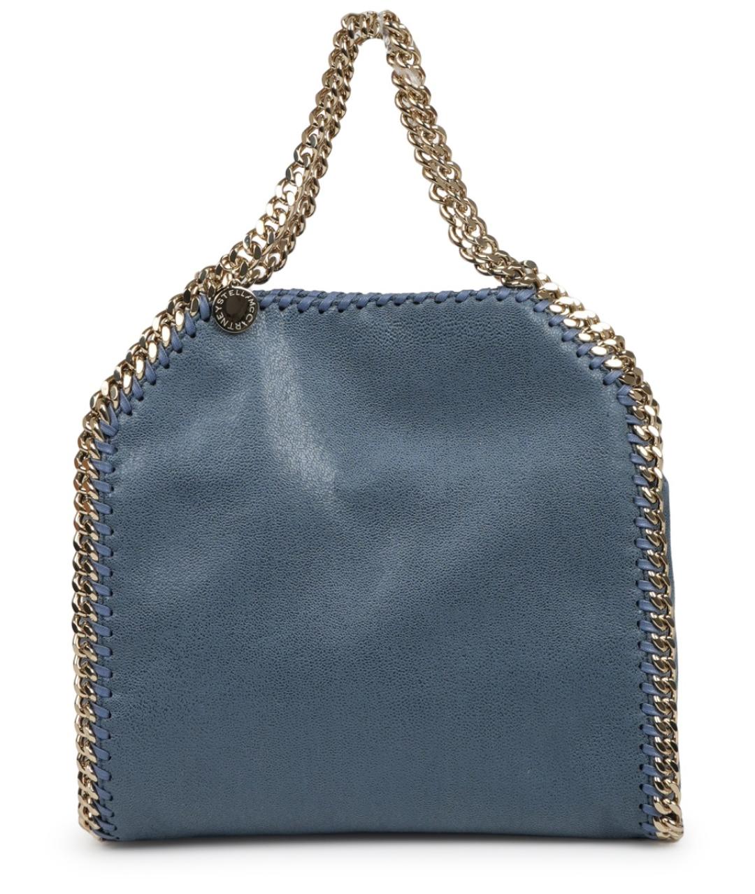 STELLA MCCARTNEY Синяя сумка тоут из искусственной кожи, фото 5