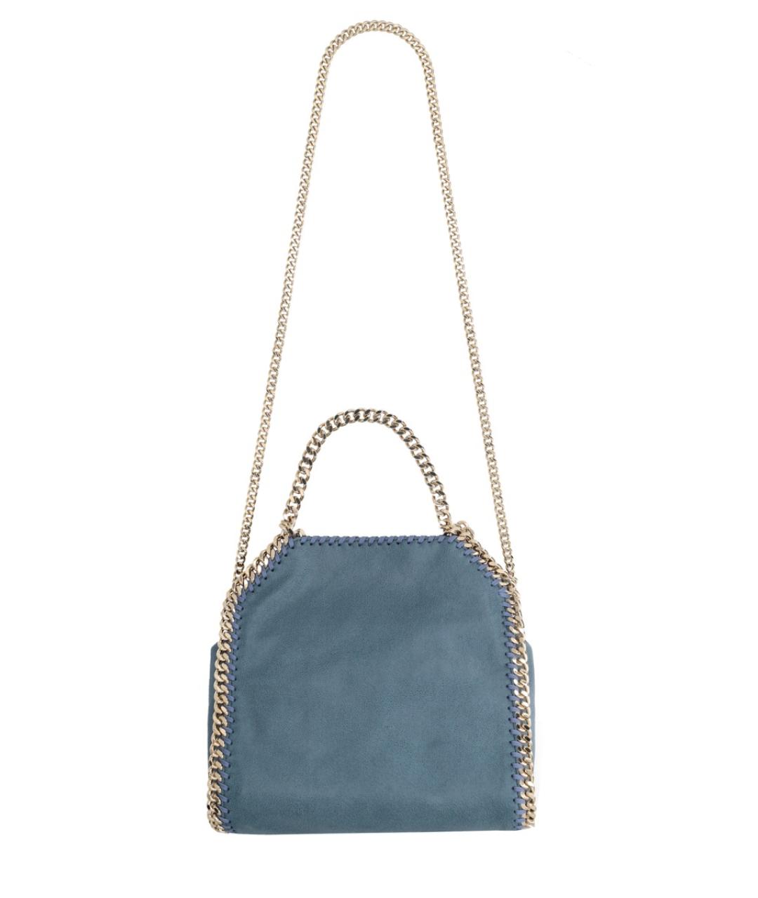 STELLA MCCARTNEY Синяя сумка тоут из искусственной кожи, фото 2