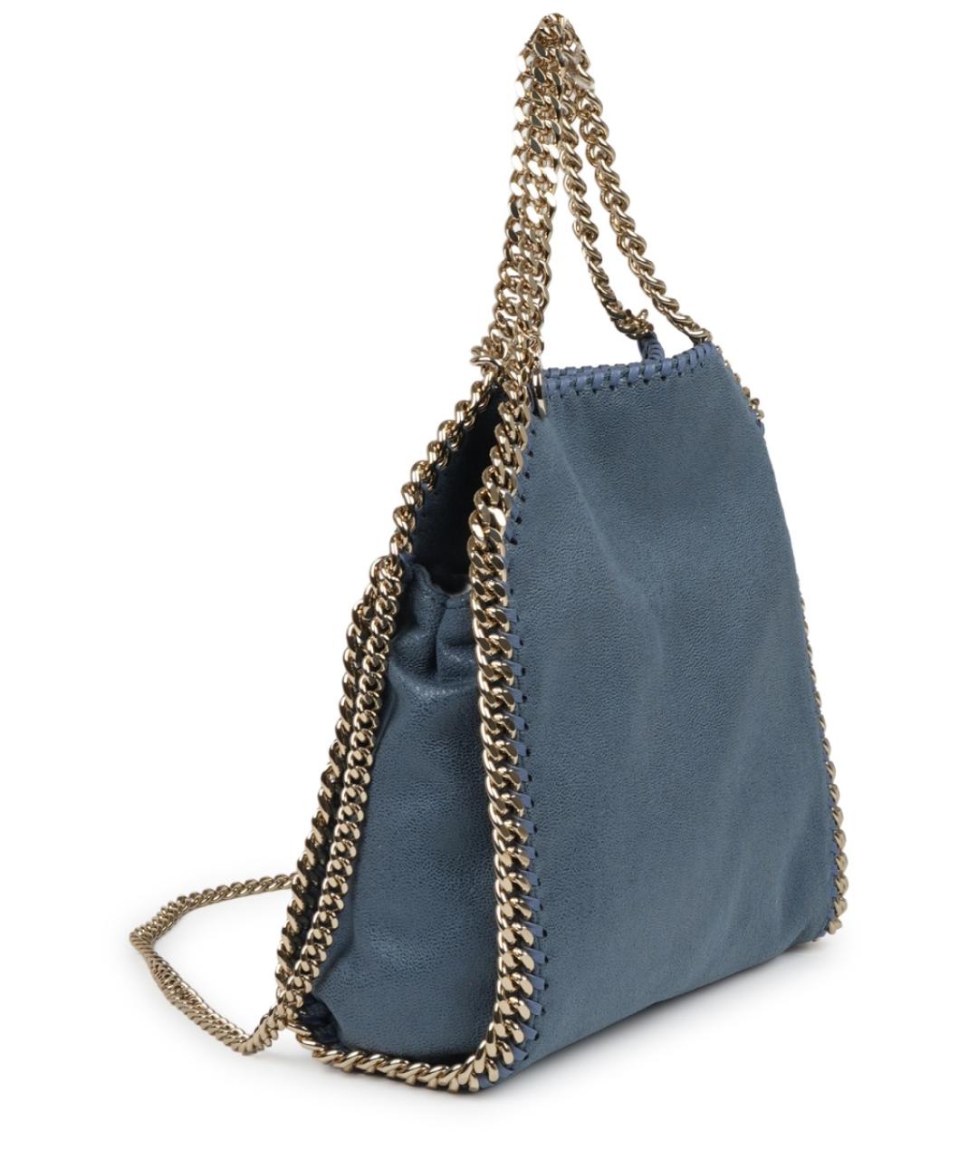 STELLA MCCARTNEY Синяя сумка тоут из искусственной кожи, фото 6
