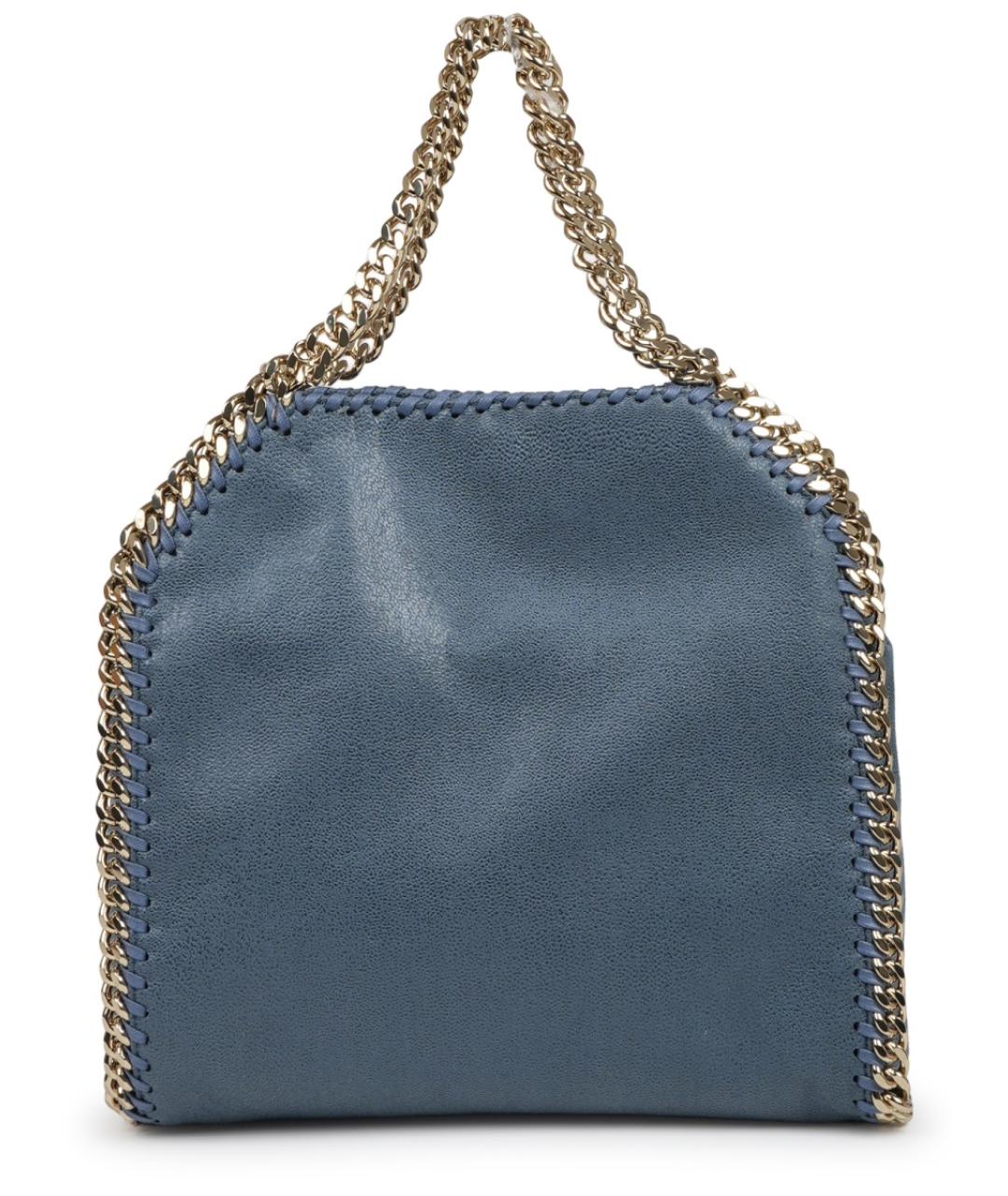 STELLA MCCARTNEY Синяя сумка тоут из искусственной кожи, фото 7