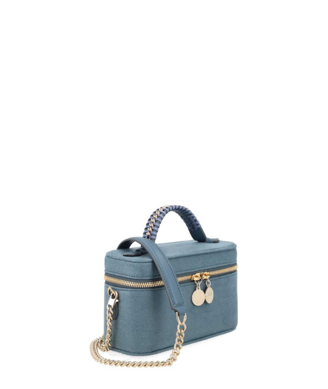 STELLA MCCARTNEY Синяя сумка через плечо из искусственной кожи, фото 3
