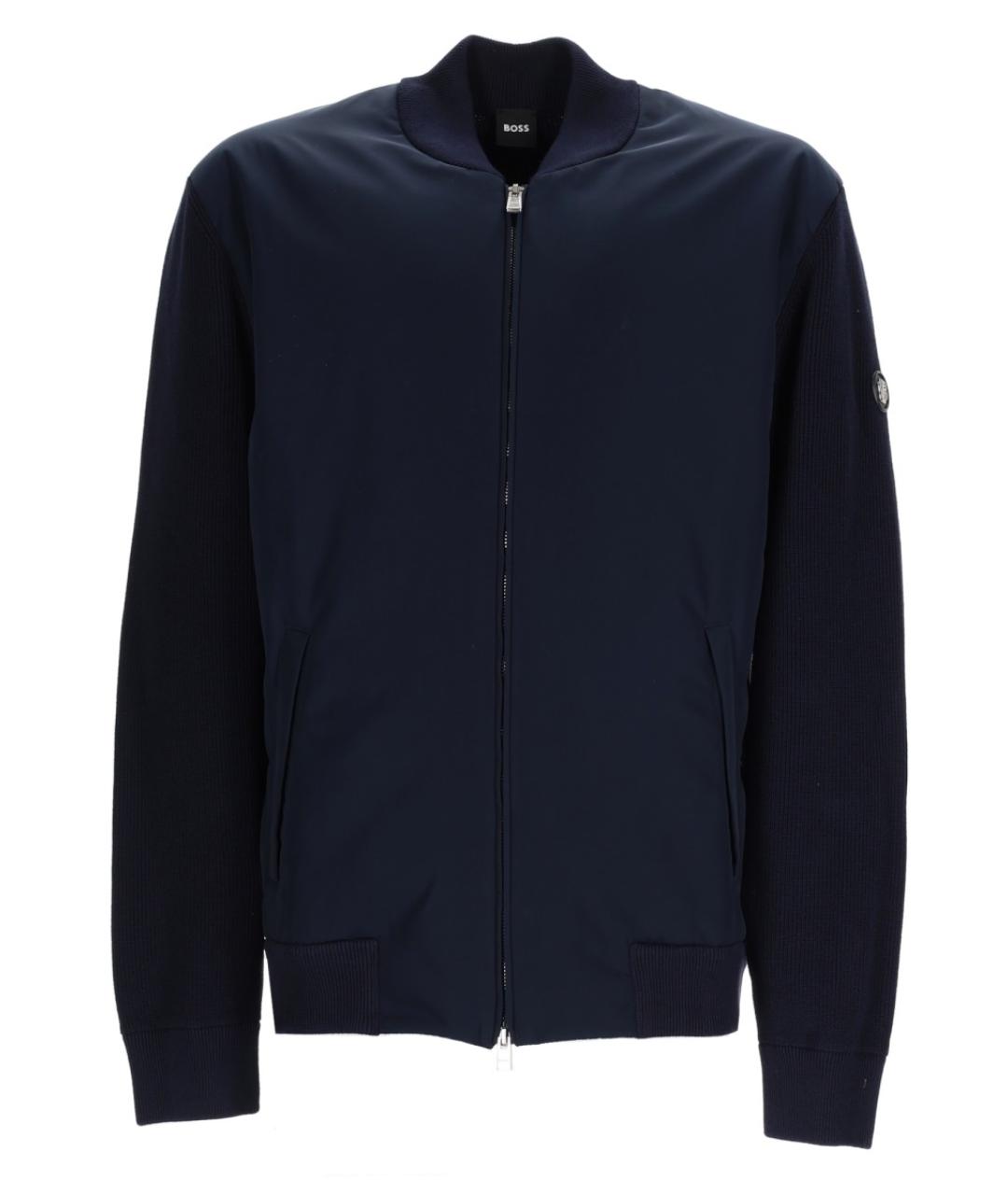 HUGO BOSS Синяя хлопковая куртка, фото 1