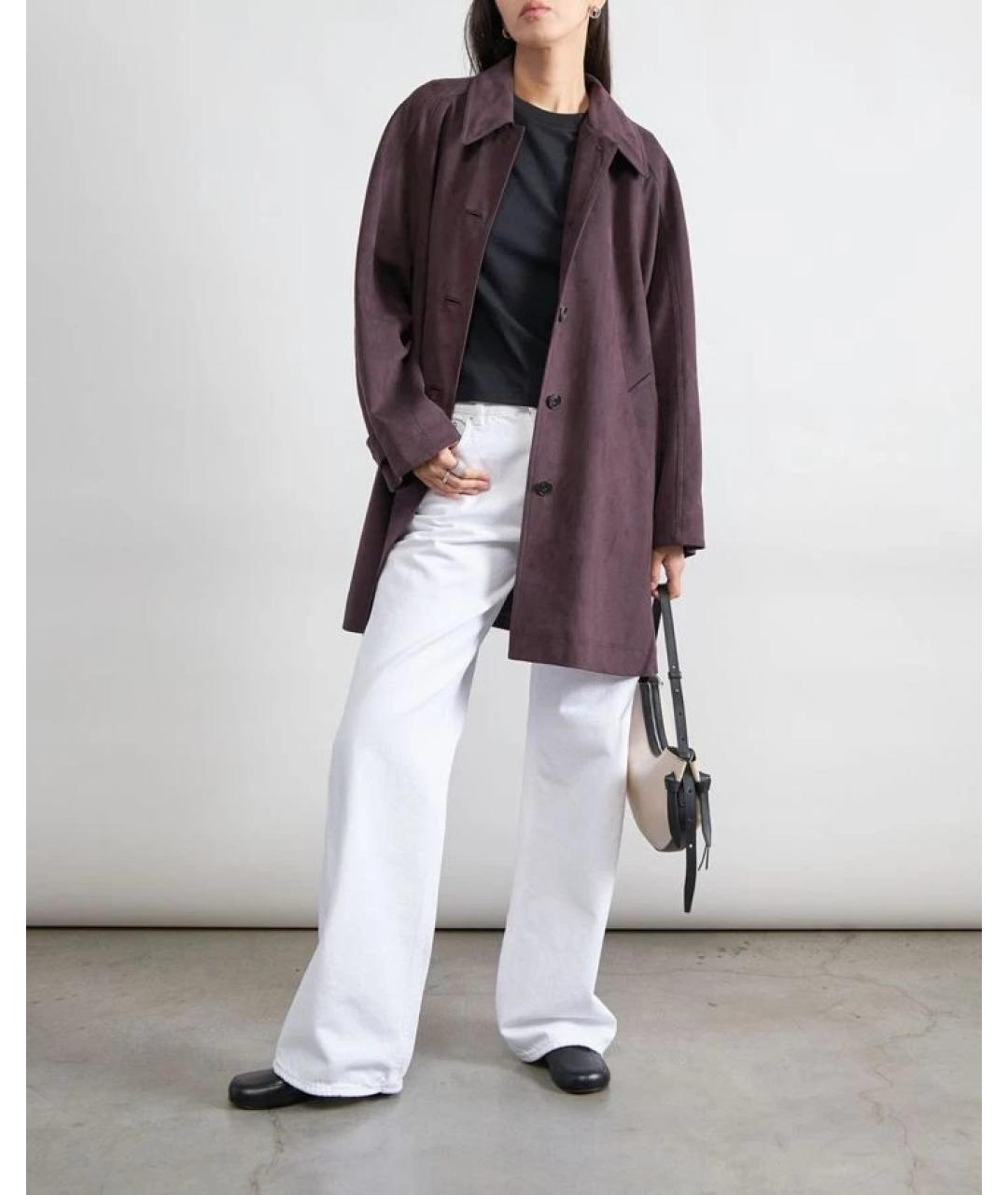 HAIKURE Белые хлопковые прямые джинсы, фото 5