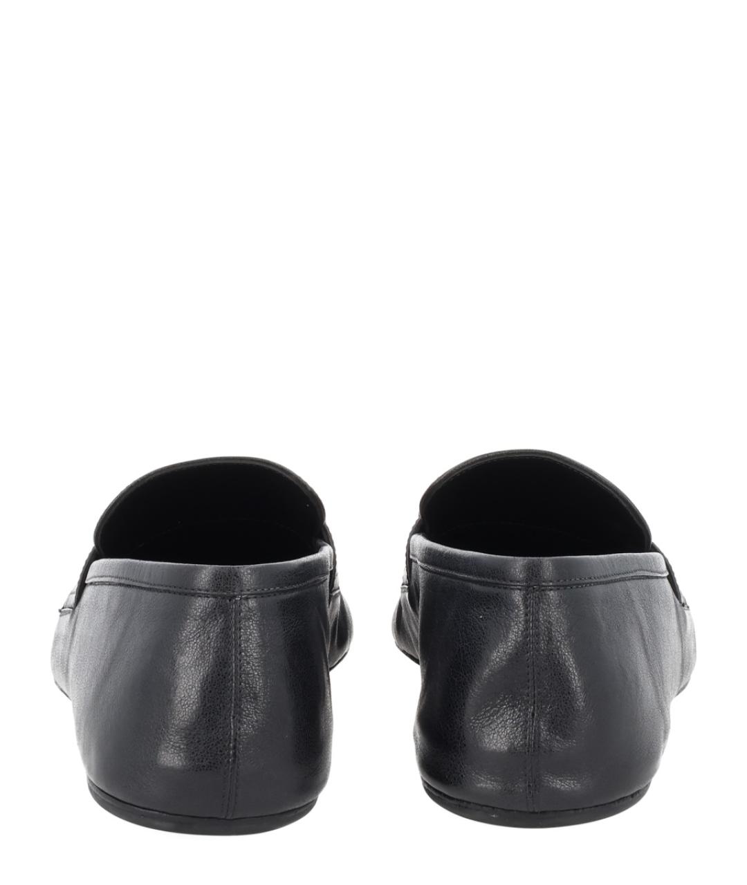 GUCCI Черные кожаные лоферы, фото 4
