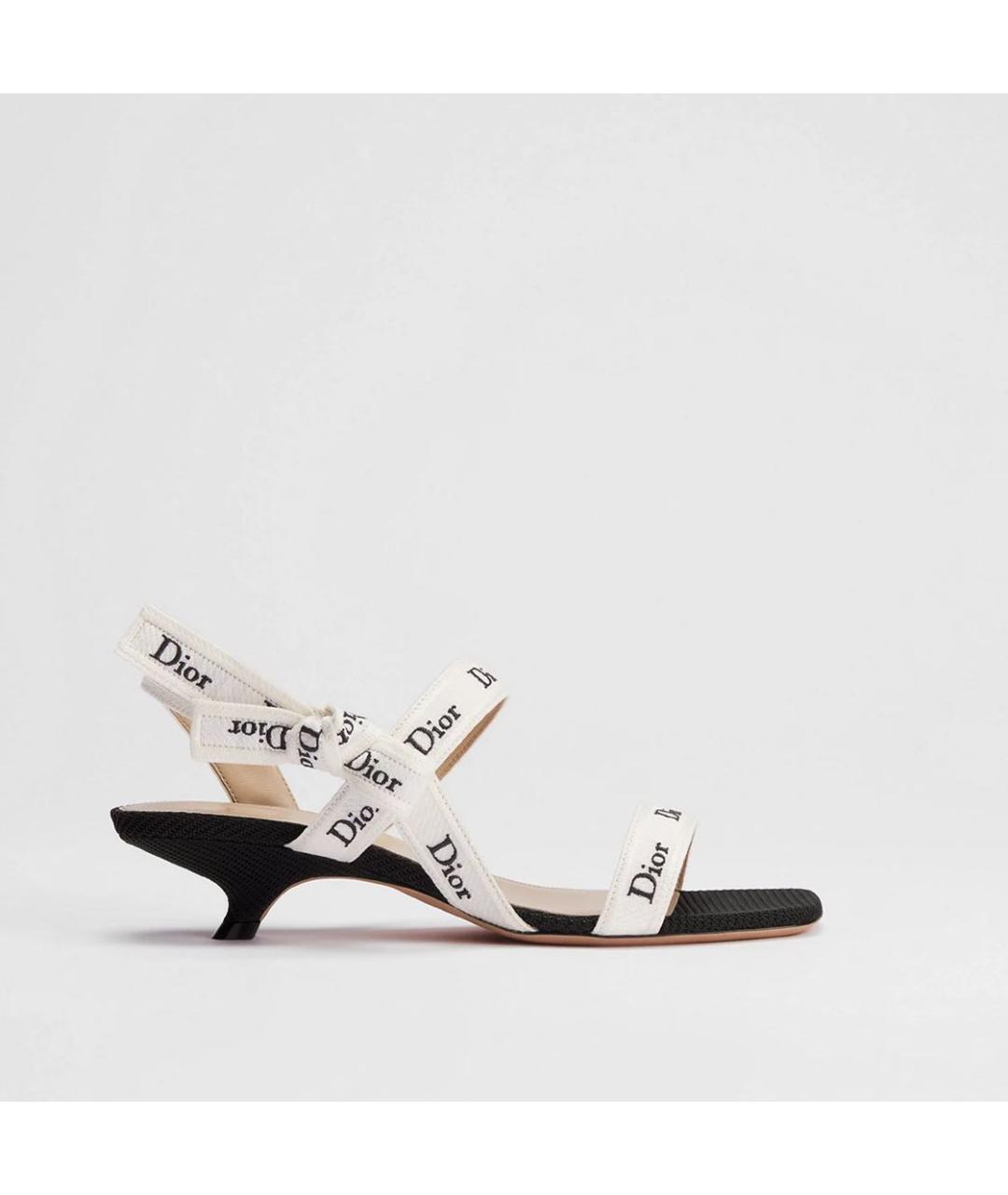 CHRISTIAN DIOR Черные сандалии, фото 4