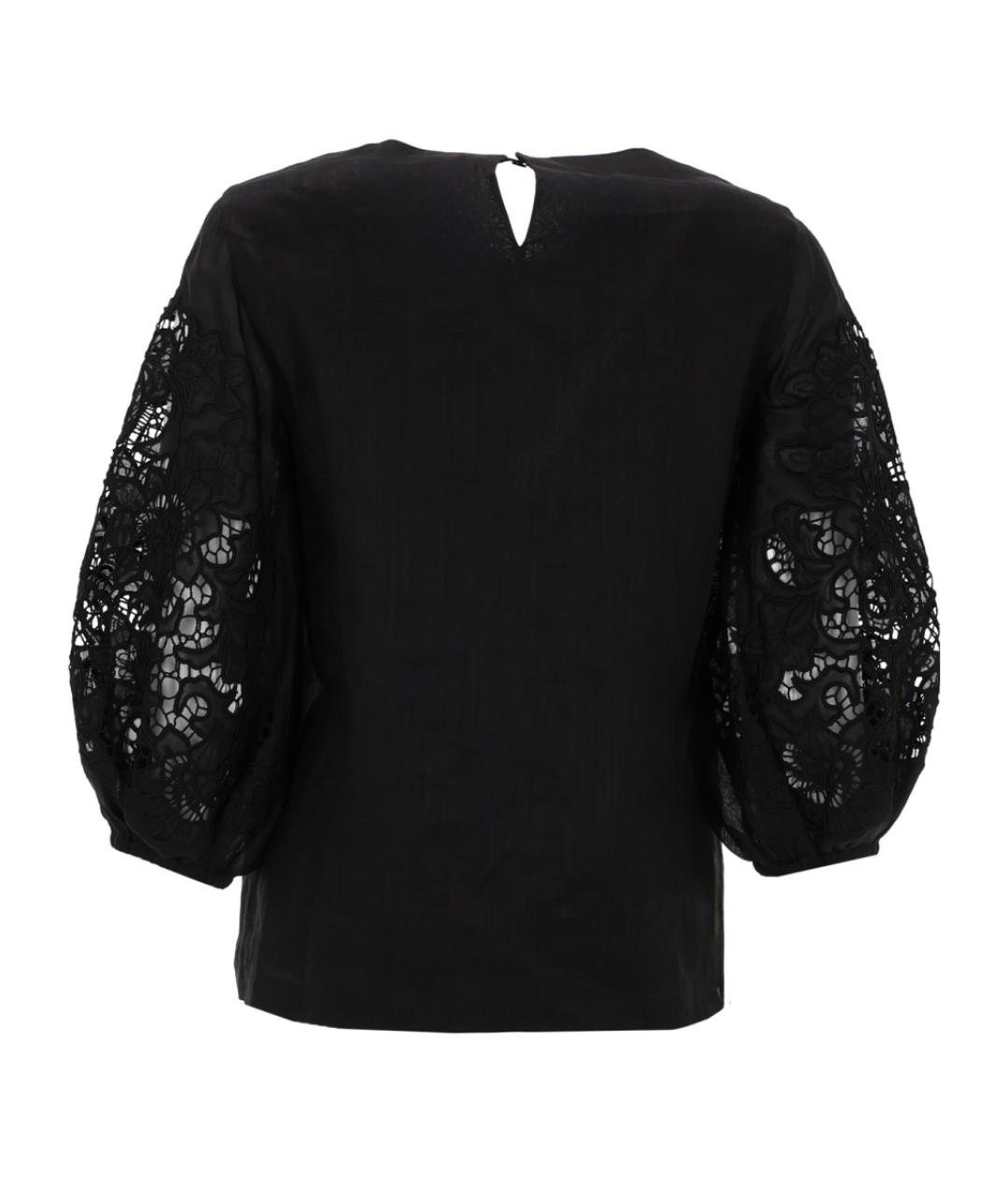 MAX MARA Черная блузы, фото 3