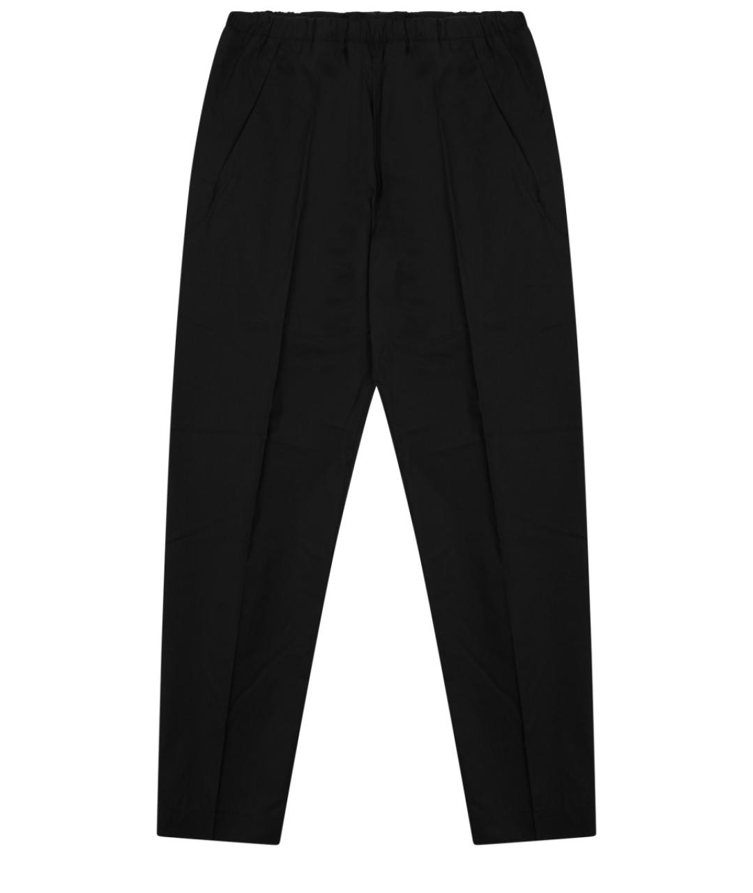 NINE IN THE MORNING Черные хлопковые повседневные брюки, фото 1