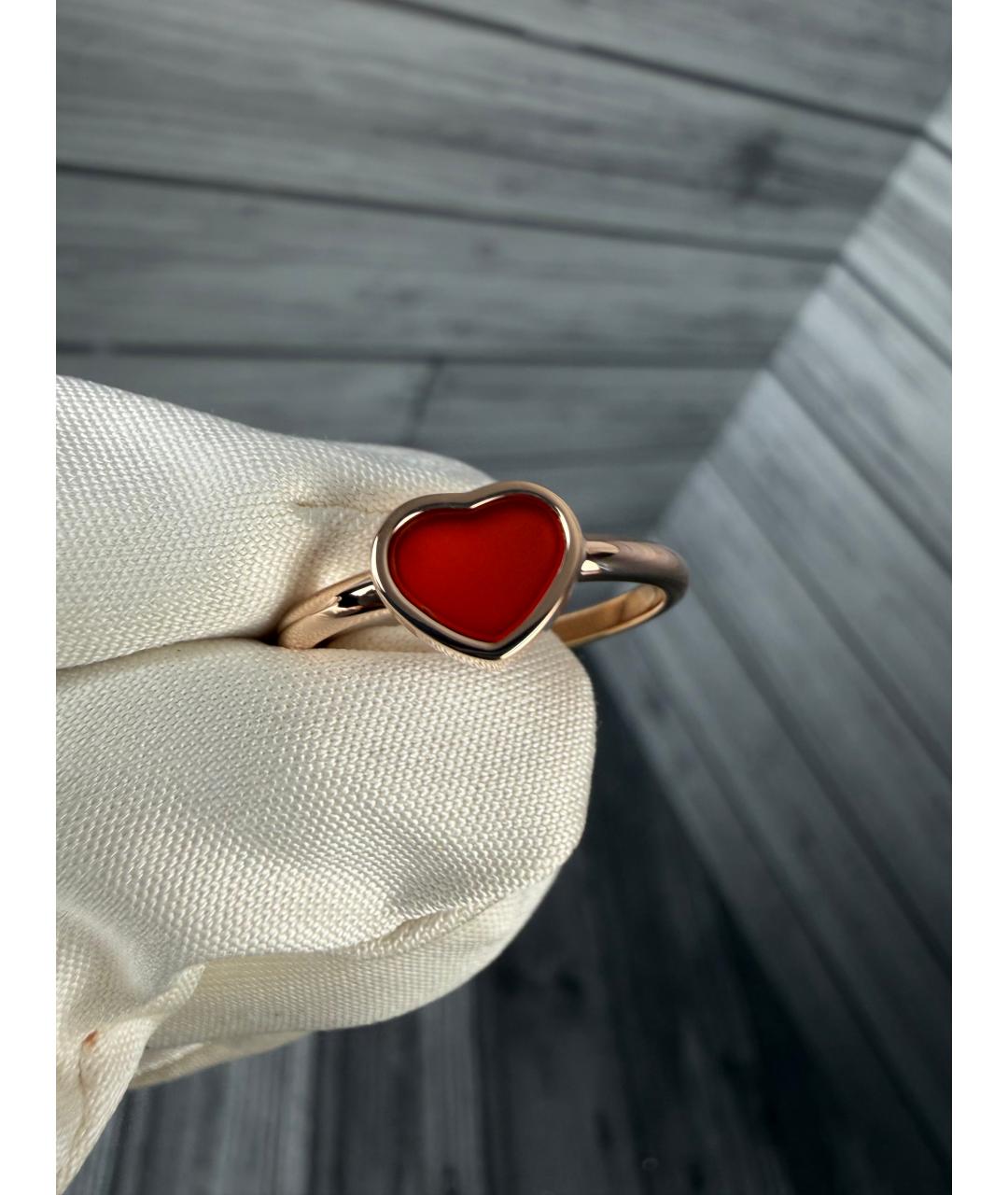 CHOPARD Красное кольцо из розового золота, фото 2