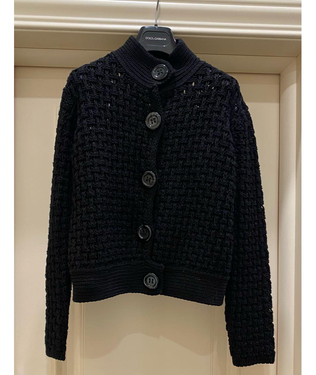 MAX MARA Черный шерстяной кардиган, фото 6