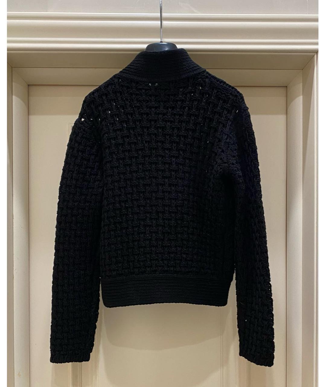 MAX MARA Черный шерстяной кардиган, фото 2