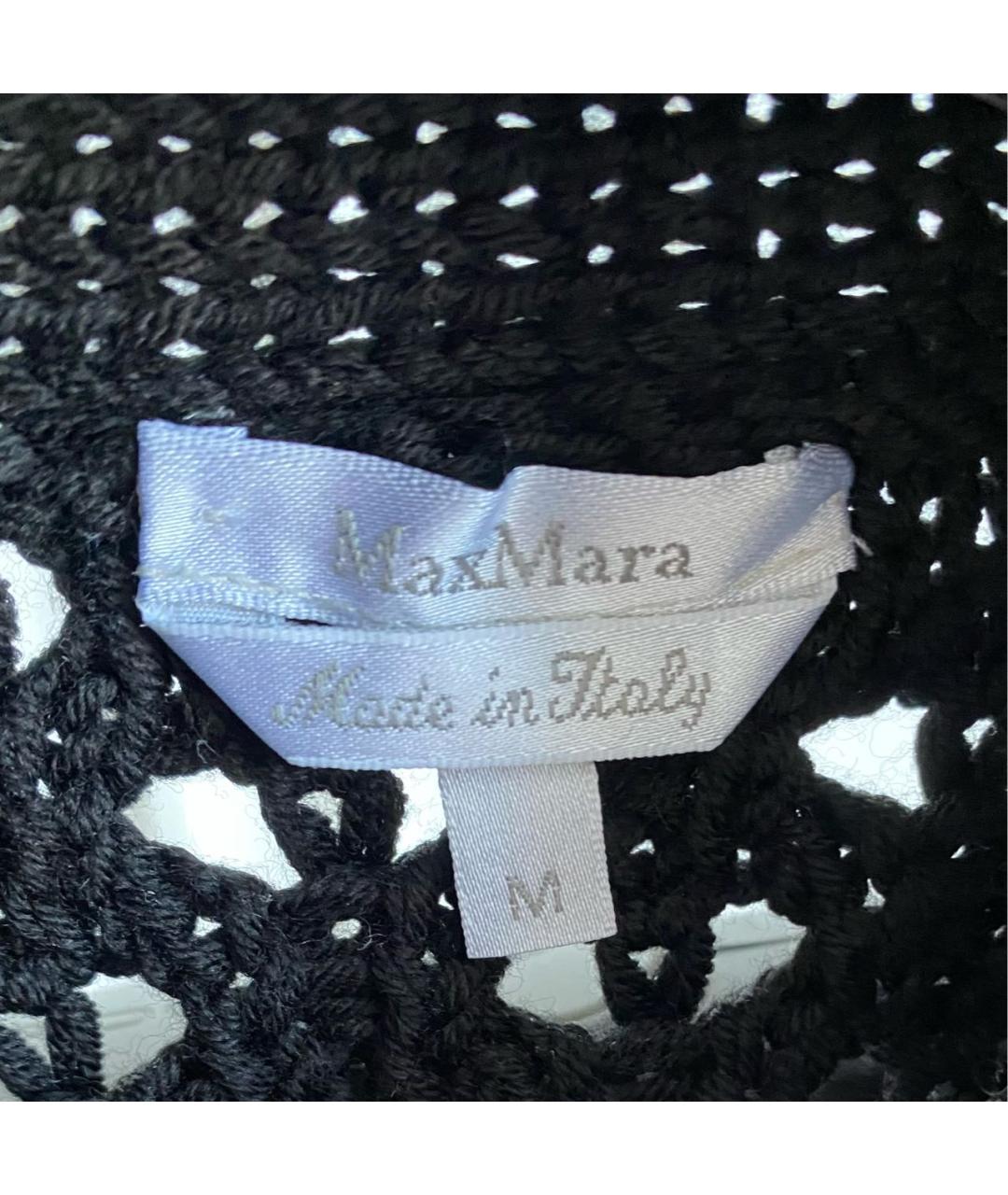 MAX MARA Черный шерстяной кардиган, фото 3