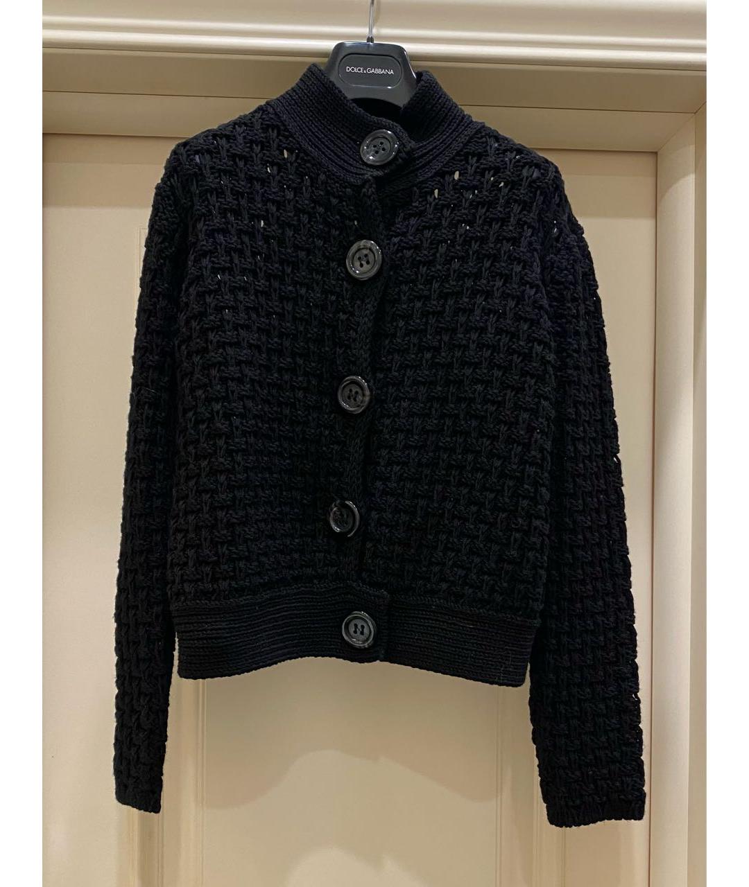 MAX MARA Черный шерстяной кардиган, фото 7