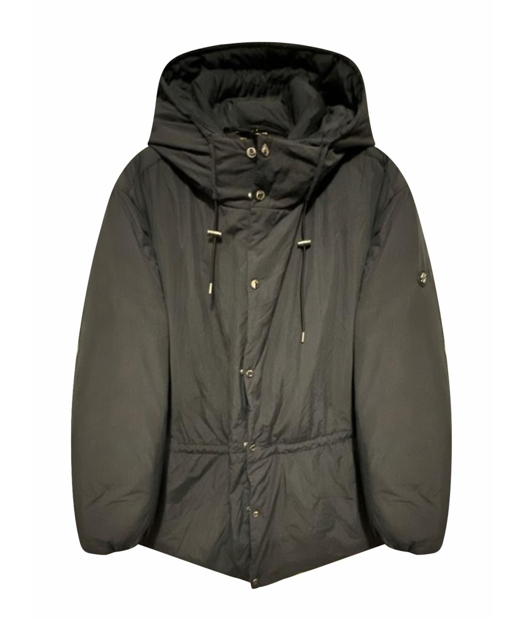 HUGO BOSS Темно-синий полиамидовый пуховик, фото 1