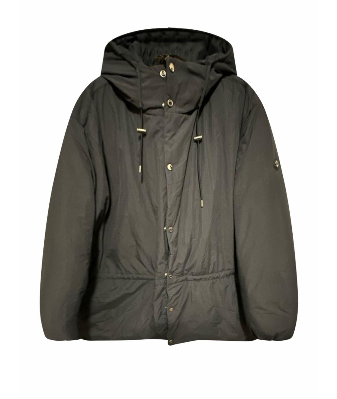 HUGO BOSS Темно-синий полиамидовый пуховик, фото 6