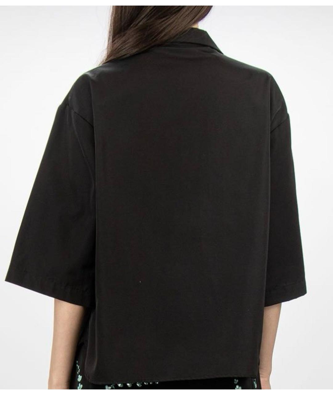 DRIES VAN NOTEN Черный хлопковый жакет/пиджак, фото 3