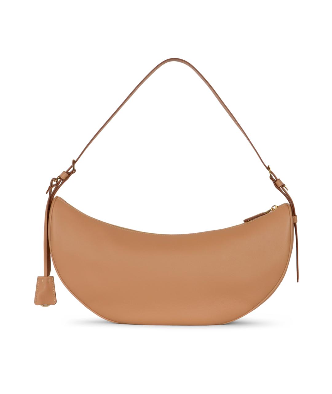 PRADA Бежевая кожаная сумка через плечо, фото 3