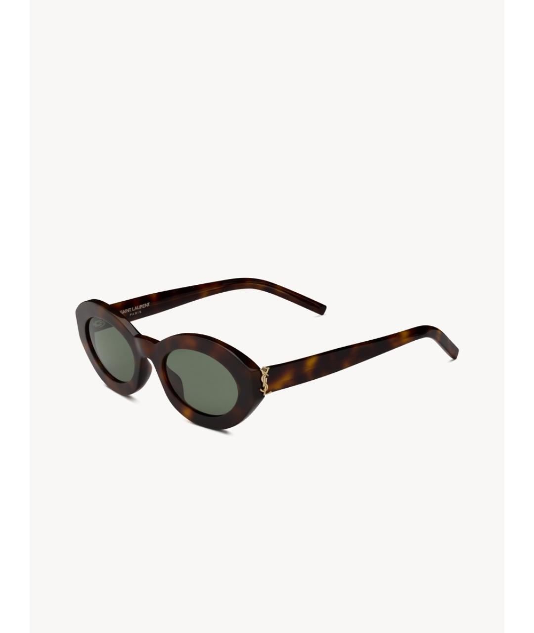 SAINT LAURENT Мульти пластиковые солнцезащитные очки, фото 3