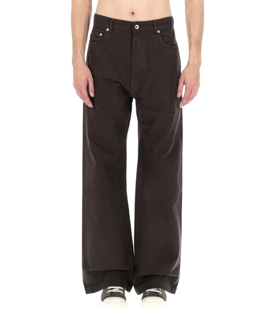 RICK OWENS DRKSHDW Хлопковые прямые джинсы, фото 5