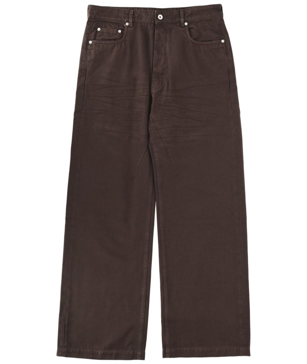 RICK OWENS DRKSHDW Хлопковые прямые джинсы, фото 1