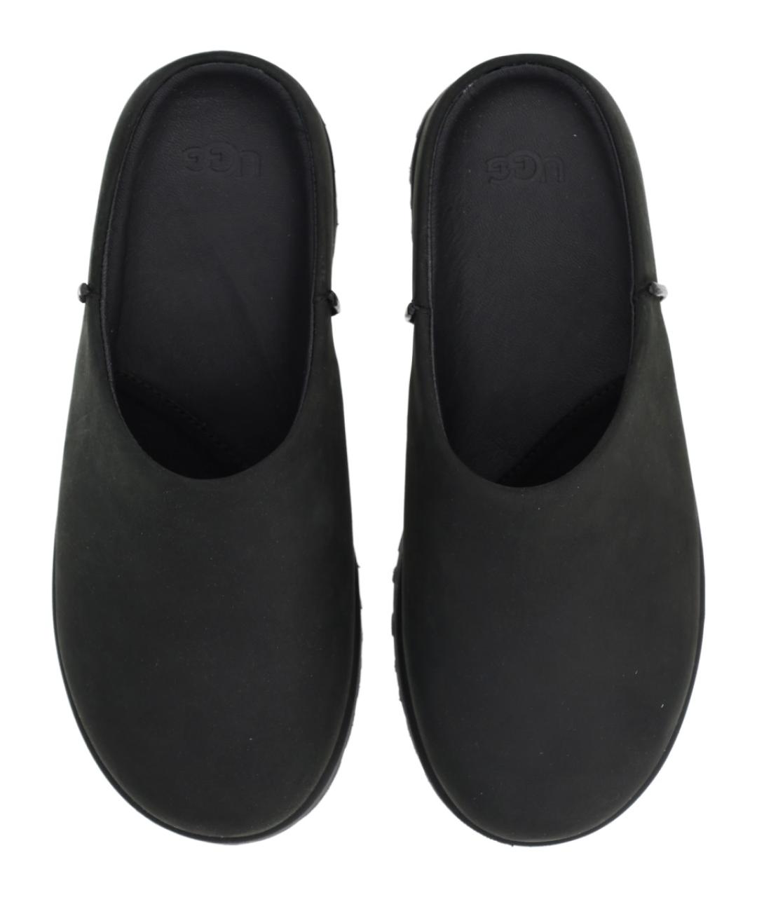 UGG AUSTRALIA Черные замшевые мюли, фото 5