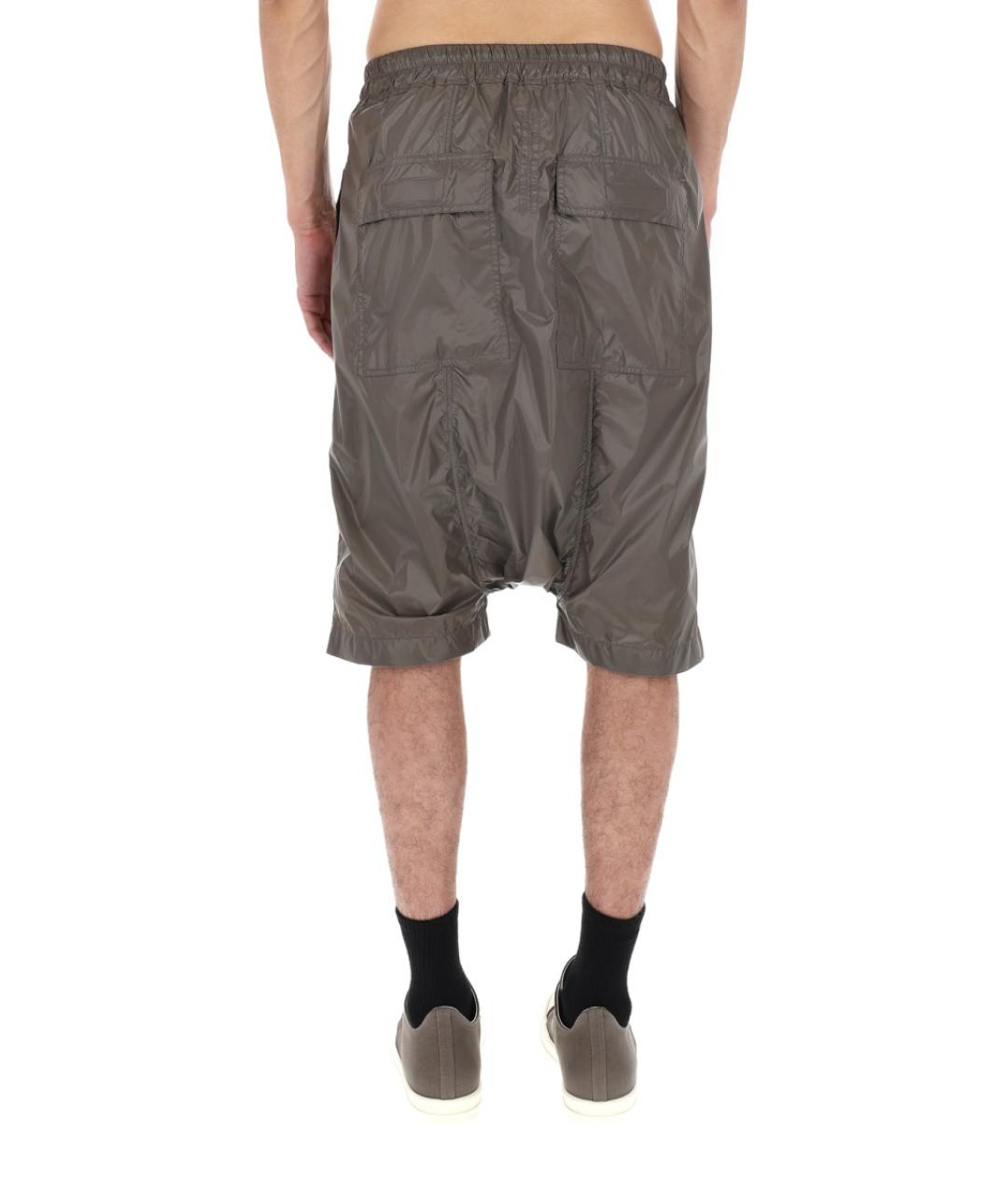 RICK OWENS DRKSHDW Коричневые шорты, фото 5
