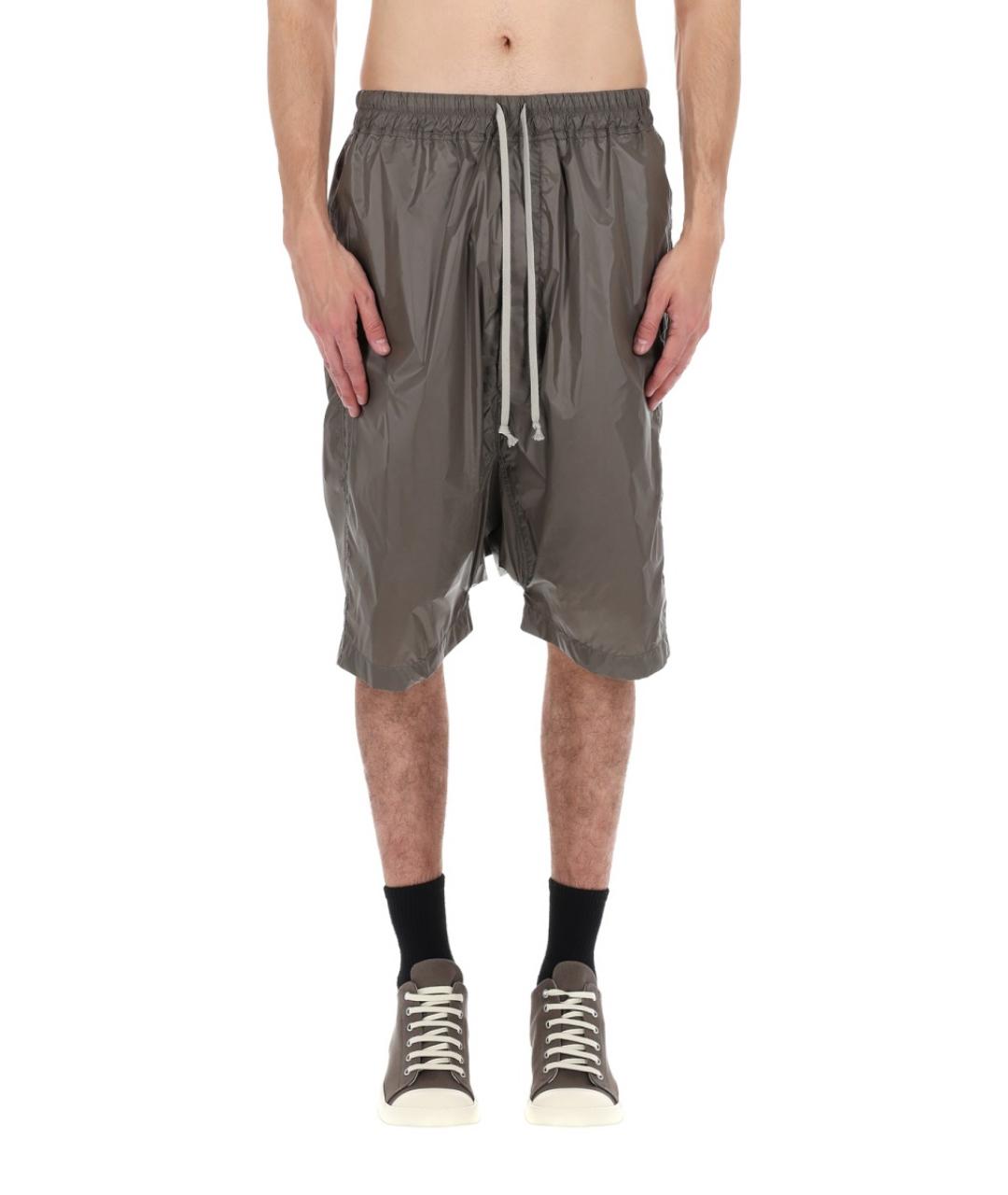 RICK OWENS DRKSHDW Коричневые шорты, фото 6