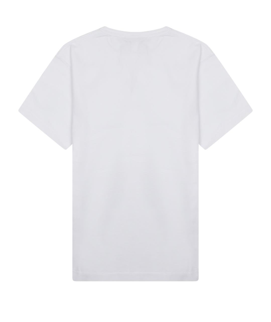 J.W.ANDERSON Белая хлопковая футболка, фото 2