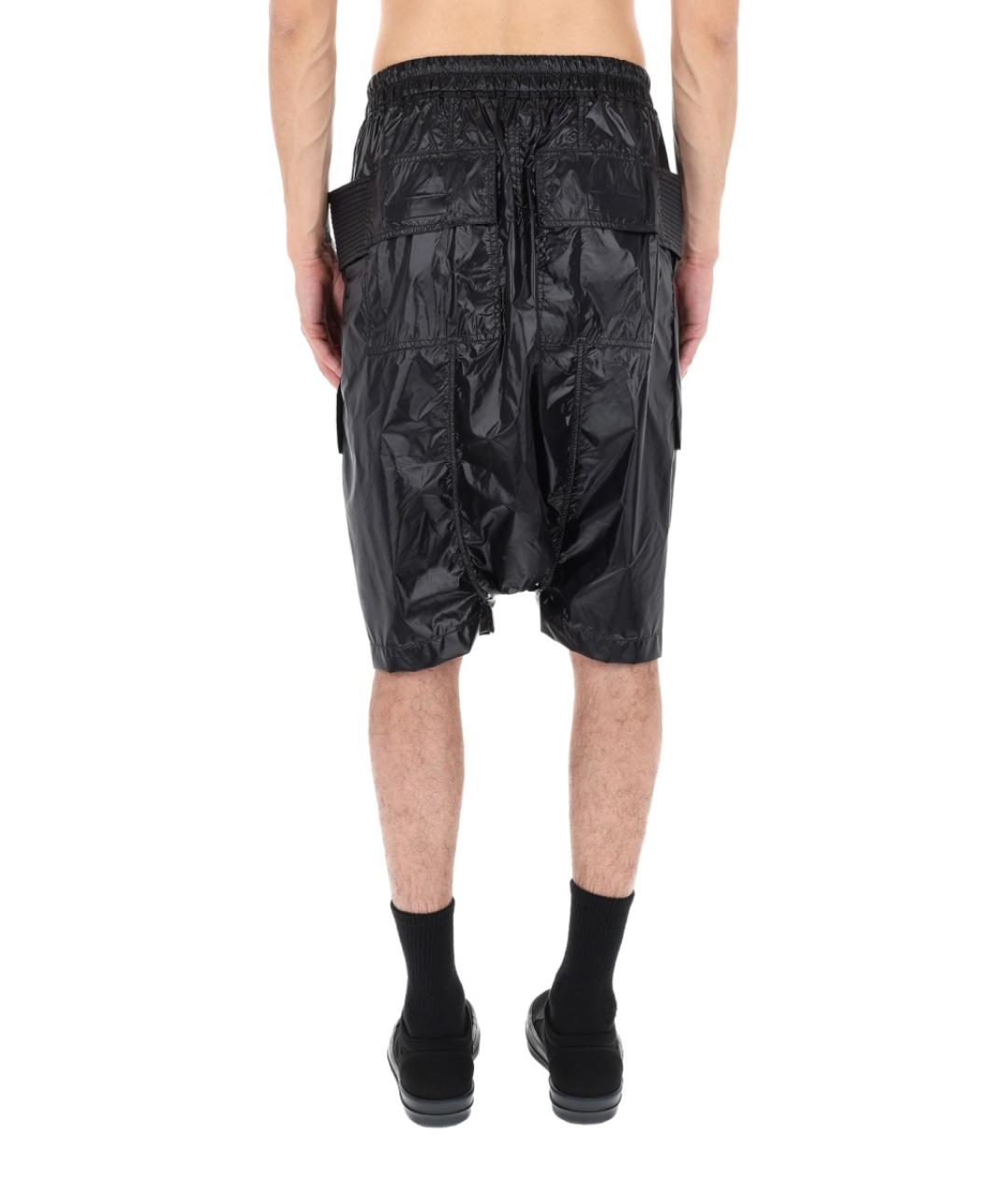 RICK OWENS DRKSHDW Черные полиамидовые шорты, фото 5